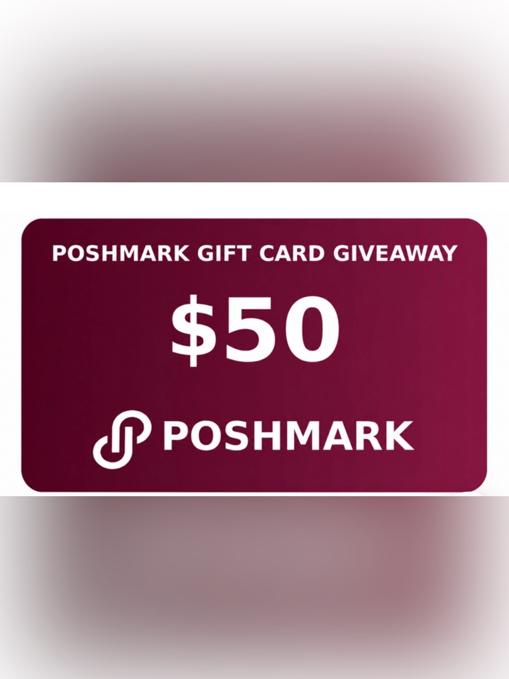 $50 Poshmark Gift Card